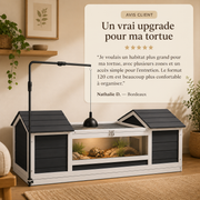 Habitat Tortue XL 120 cm