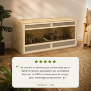 Terrarium Bois OSB 100 cm