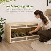 Terrarium Bois OSB 100 cm