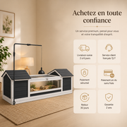 Habitat Tortue XL 120 cm