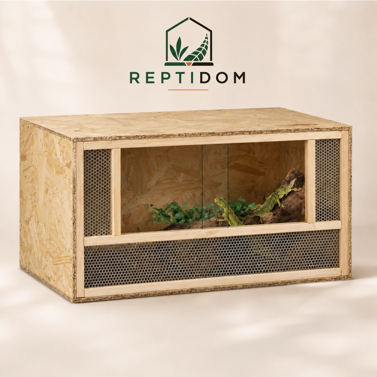 Terrarium Bois OSB 80 cm