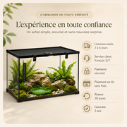 Terrarium Verre Compact 50 cm
