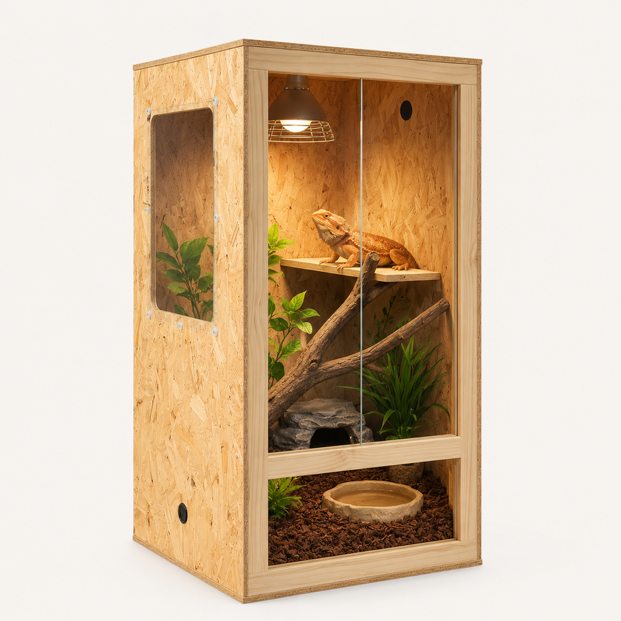 Terrarium Vertical OSB 100 cm