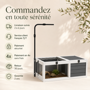 Habitat Tortue Compact 81 cm