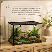 Terrarium Verre Compact 50 cm