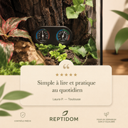 Thermomètre Hygromètre Terrarium