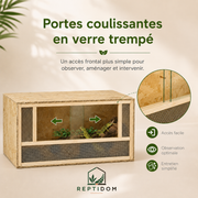 Terrarium Bois OSB 80 cm