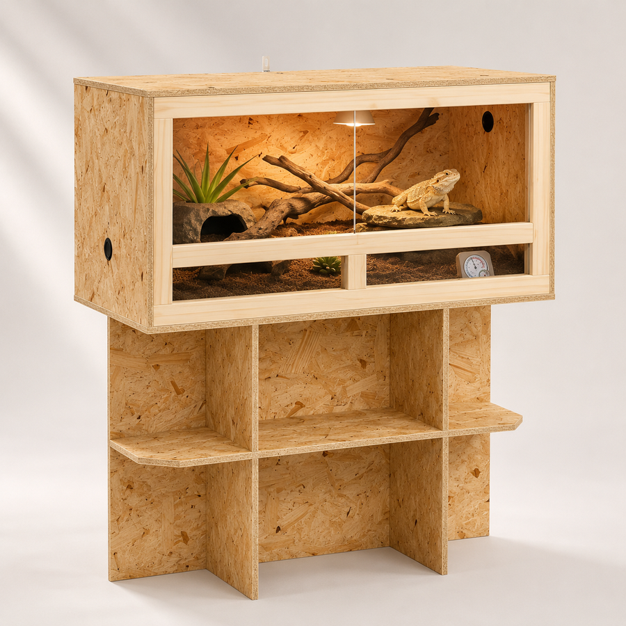 Terrarium Vertical OSB 90 cm