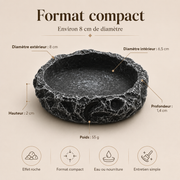 Gamelle Reptile Effet Pierre