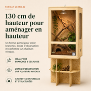 Terrarium Vertical OSB XL 130 cm