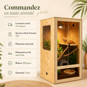 Terrarium Vertical OSB 100 cm